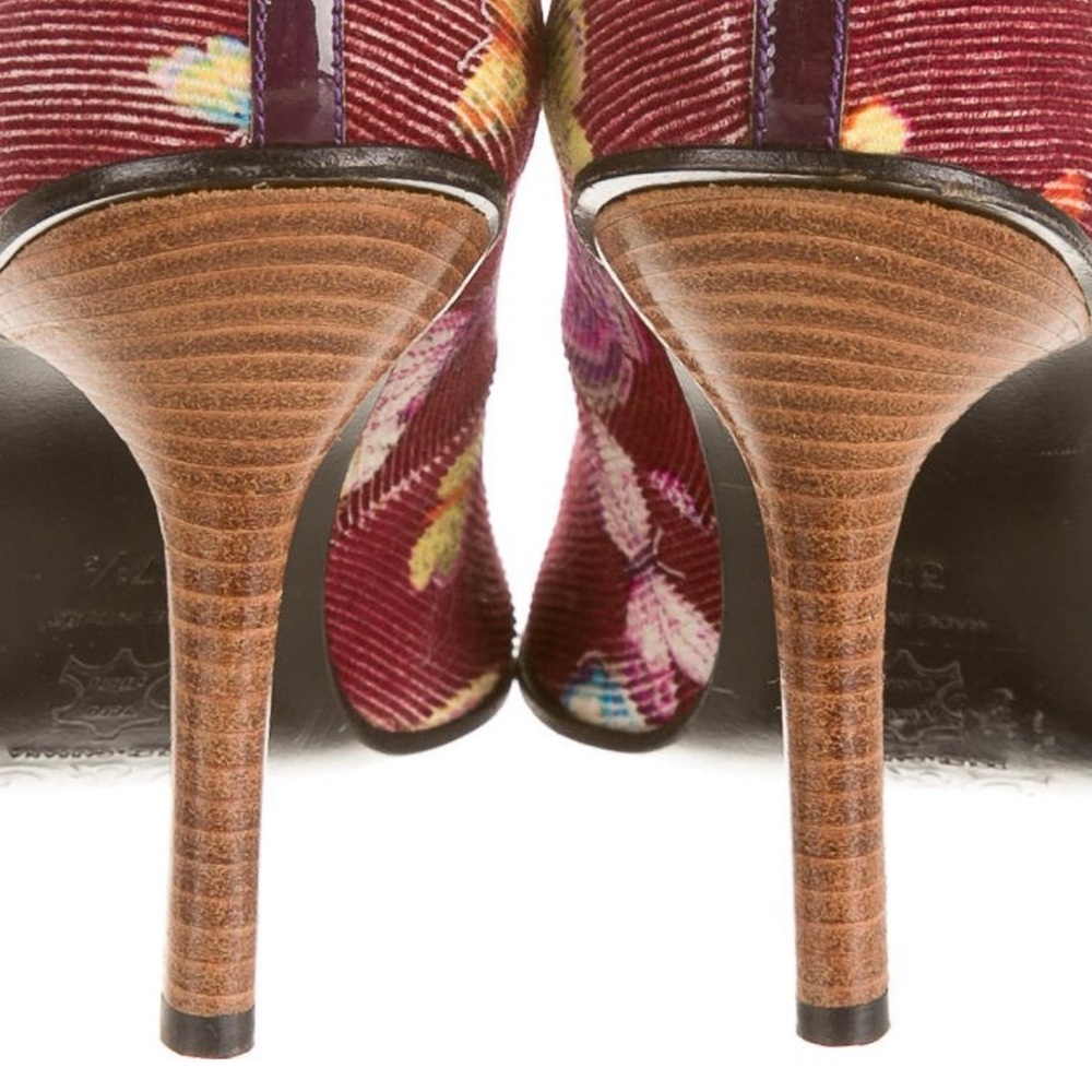 D&G by Dolce&Gabbana Burgundy corduroy butterfly - Picture 8 of 8